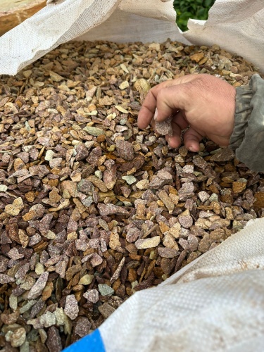 Златолит персиковый декоративная каменная крошка купить в Электрогорске