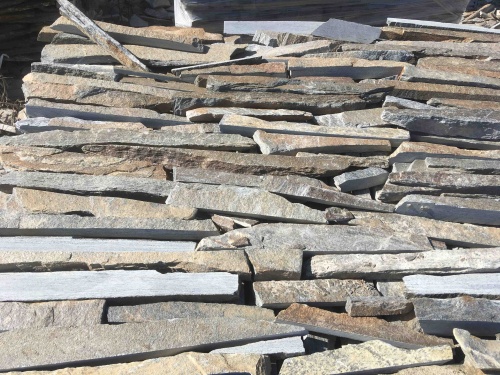 Горбушка златолит мультиколор для облицовки купить в Электрогорске