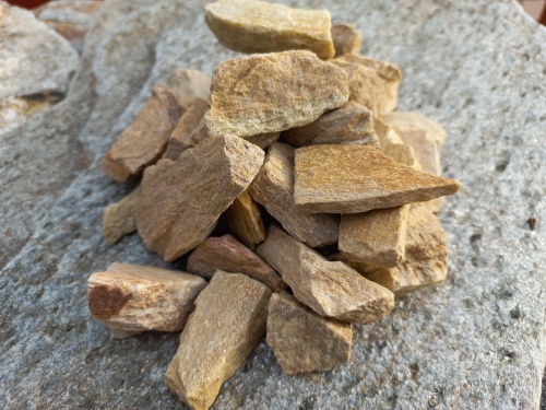 Златолит жёлтый декоративная каменная крошка купить в Электрогорске