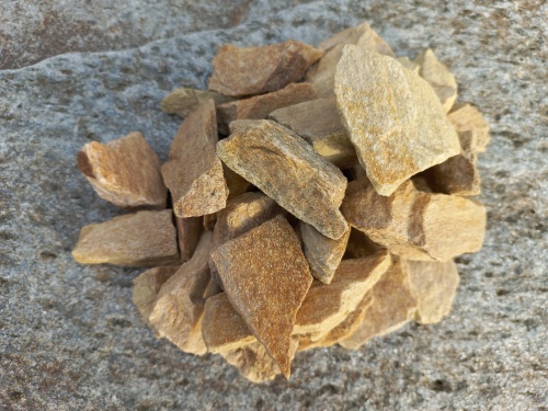 Златолит жёлтый декоративная каменная крошка купить в Электрогорске