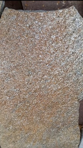 Плитняк златолит серебристый для цоколя, отмостки купить в Электрогорске