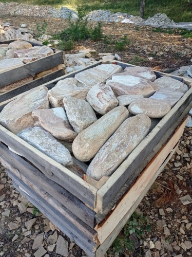 Златолит жёлтый, жёлто-зелёный глыбки и валуны для ланшафтного дизайна купить в Электрогорске