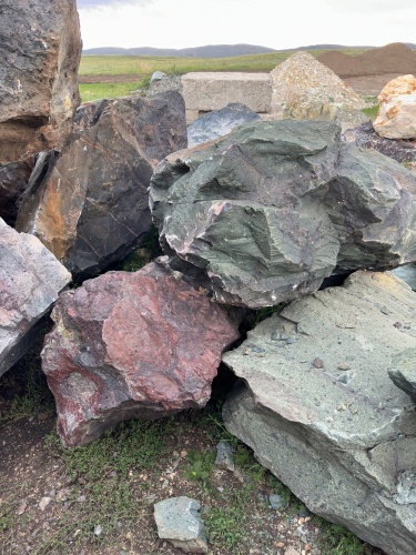 Камни для ландшафтного дизайна зелёные 10-60 килограмм купить в Электрогорске