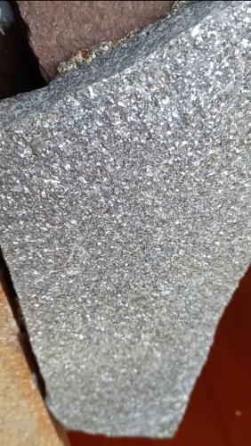 Плитняк златолит серебристый для цоколя, отмостки купить в Электрогорске