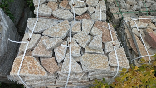 Гранитный плитняк галтованный для парковки купить в Электрогорске