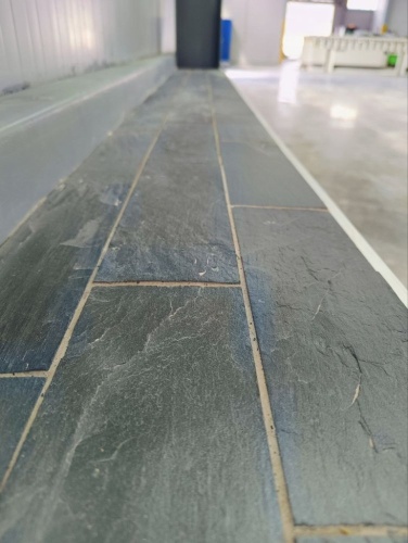 Плитка чёрная из натурального камня фасадная 30 см * 5 см, толщина 7 мм -30 мм купить в Электрогорске